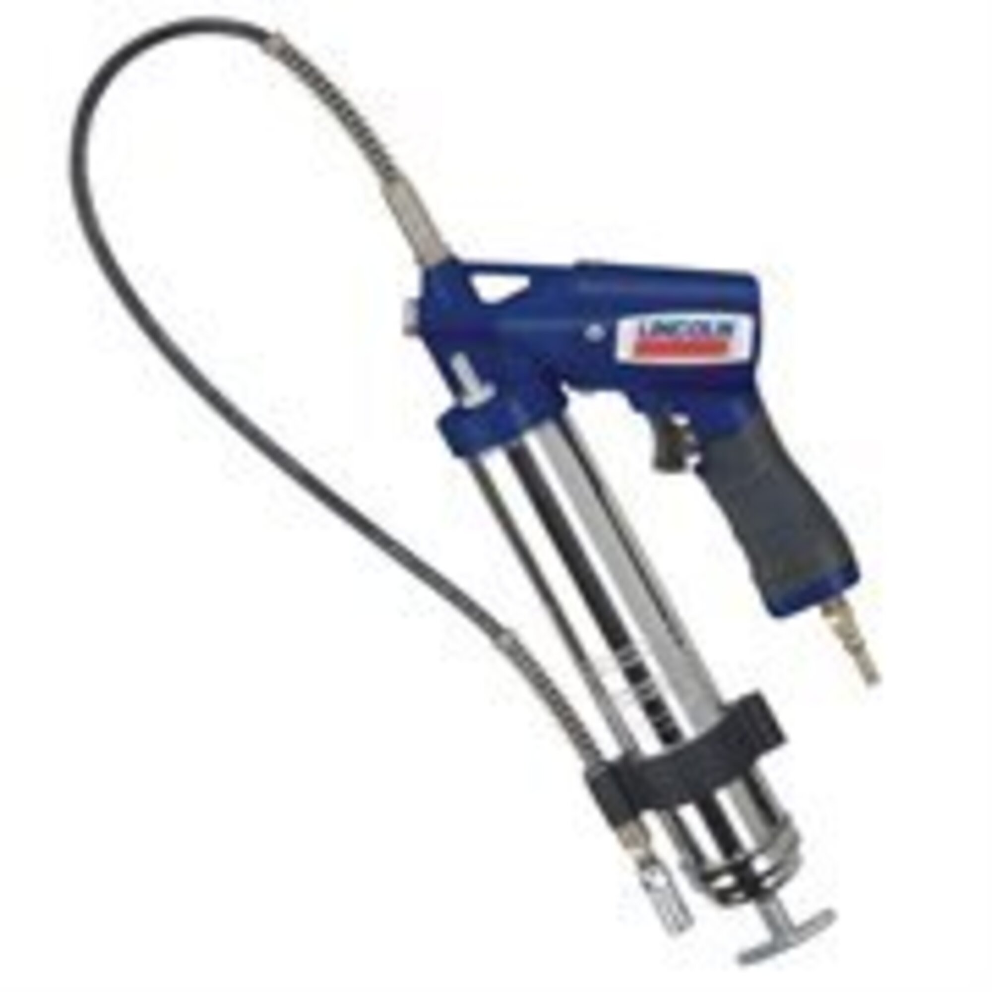 Lincoln Lubrication Pneumatic Grease Gun — 30in. High-Pressure Hose, Variable Speed Trigger, 6000 PSI, Fully Automatic, Continuous Operation, Model# LIN1162